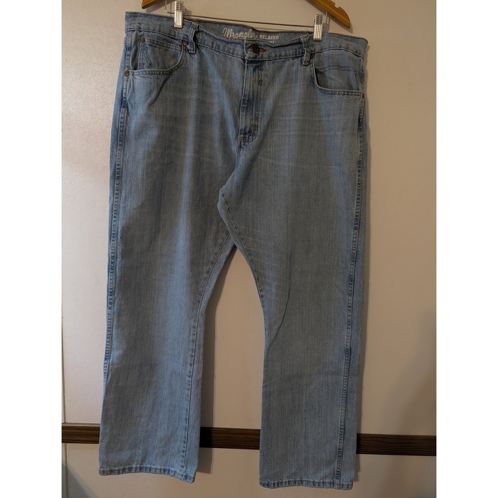 Wrangler Retro Relaxed Bootcut Jeans Mens 40x32 Light Wash Denim‎ 10WRT20CR